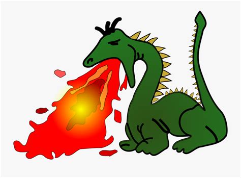 Artworkdragonfictional Character Dragon Blowing Fire Cartoon Free