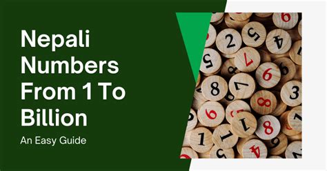 Nepali Numbers From 1 To Billion An Easy Guide Ling App