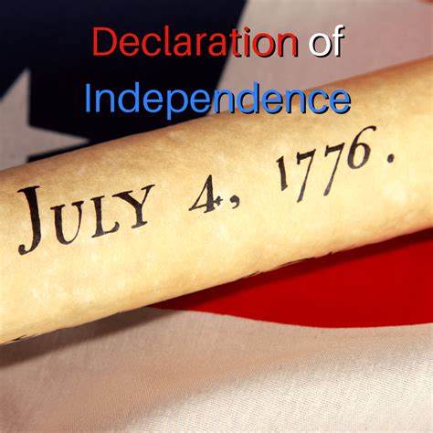 1776 Declaration Of Independence Signed Celebrate The Spirit Of 1776