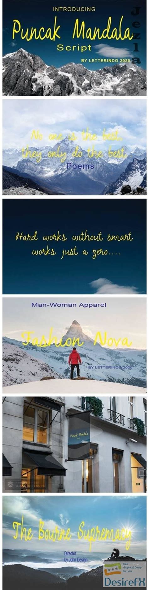 Download Puncak Mandala Font | DesireFX.COM