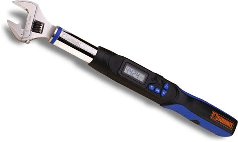 Summit Tools Adjustable Digital Torque Wrench 221 To 4424 Ft Lb