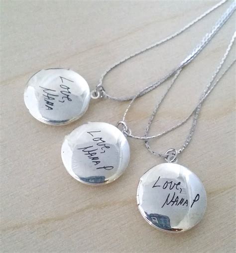 Personalized Engraved Jewelry Necklaces Disk Trend Magazine