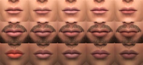 Applies Cc Finds Simsontherope Realistic Lips For The Sims 4 I