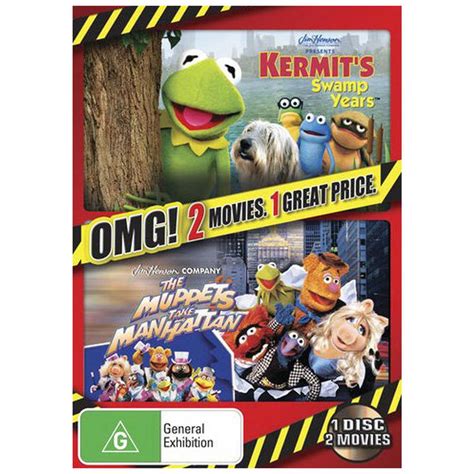 Kermits Swamp Years The Muppets Take Manhattan Dvd Big W