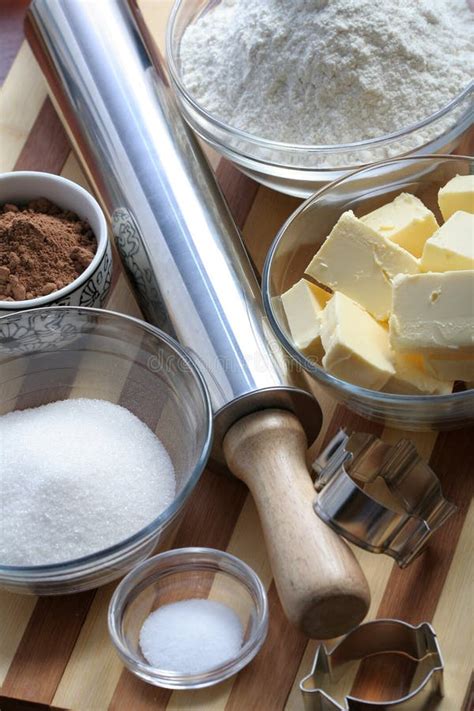 Ingredients Of Cookies Stock Image Image Of Flour Components 4790463