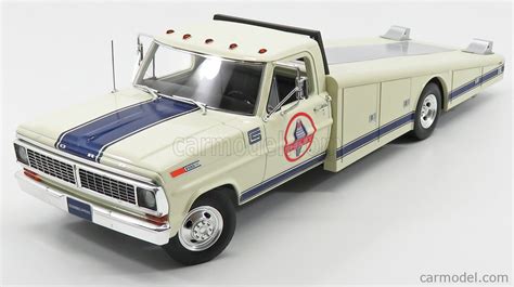 Acme Models A1801404 Scale 118 Ford Usa F 350 Ramp Truck Shelby