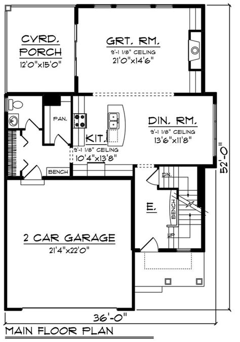 Simple House Design Blueprint