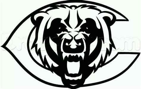 Pin by Pinky on Things I love | Chicago bears, Bear coloring pages, Coloring pages