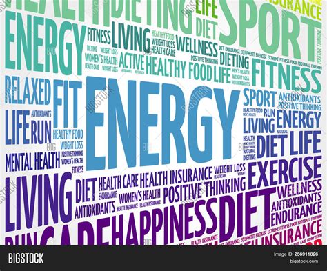 Energy Word Cloud Image And Photo Free Trial Bigstock