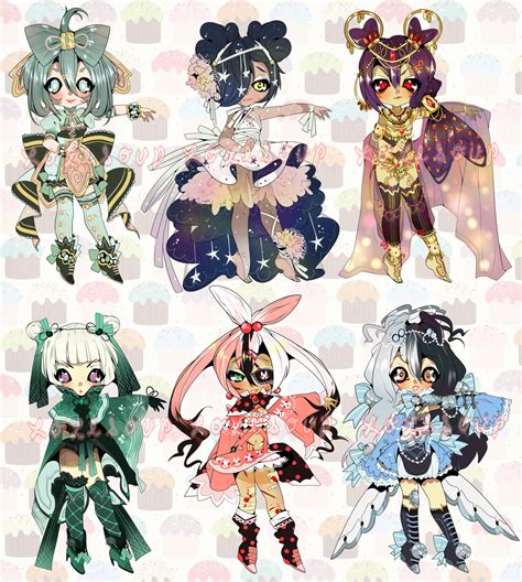 Closed Adoptable Auction Character Design Inspiration Character Art