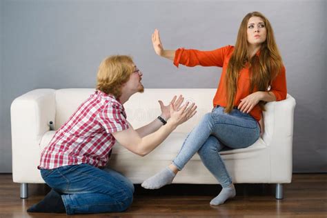 Man Begging His Girlfriend Stock Photos Free And Royalty Free Stock