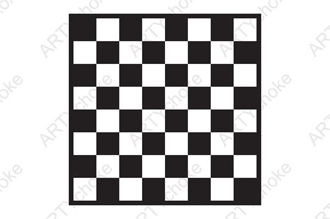 Chess Board Svg File Ready For Cricut Graphic By Artychokedesign