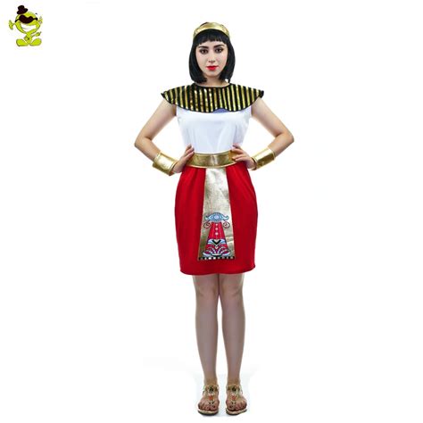 New Arrivals Egyptian Couple Exotic Costumes Adult Cool Men Egyptian Prince Women Dress