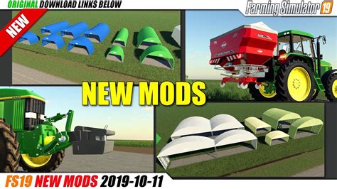Fs19 New Mods 2019 10 11 Review Youtube