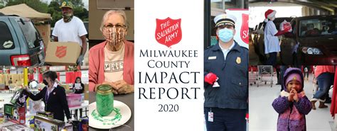 Impact Report The Salvation Army Of Milwaukee County