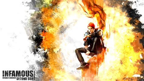 Infamous Second Son Wallpaper Wallpapersafari