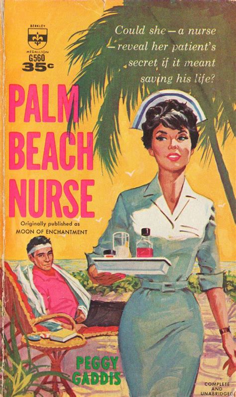 Vintage Nurse Romance Novels Palm Beach Nurse Vintage Nurse Nursing