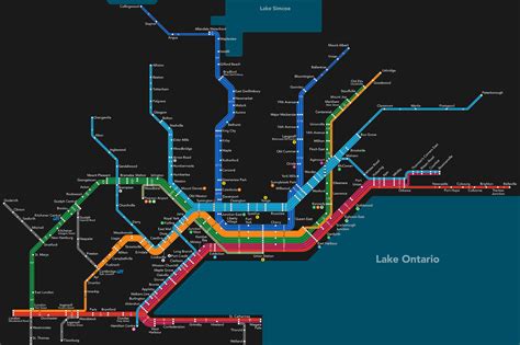 Heres How The Toronto Area Transit Network Could Look In 2040