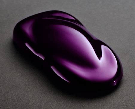 True candy colors are created in a 3 step process with the first step being some kind of reflective base (usually metallic, the second step being a transparent colored layer, and the 3rd being a protective clear coat. PURPLE KBC10Q - £63.38 : House of Kolor, Custom Car Paint