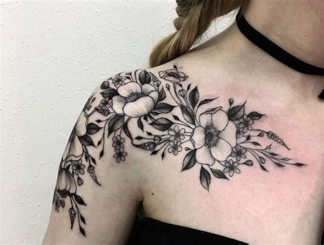 1001 Blumen Tattoo Ideen Und Informationen über Ihre Bedeutung Tattoos Shoulder Tattoo