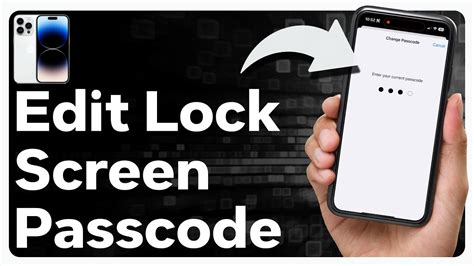 How To Change Iphone Lock Screen Passcode Youtube