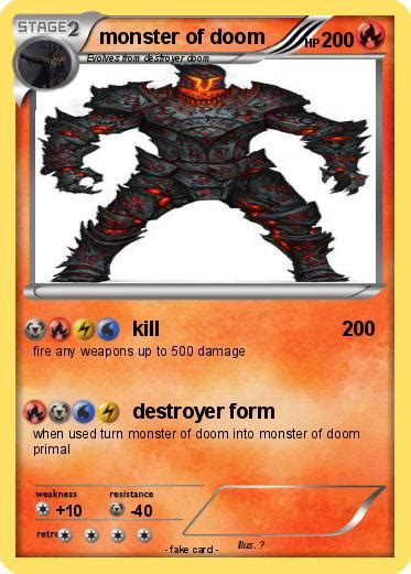 Pokémon Monster Of Doom 3 3 Kill My Pokemon Card