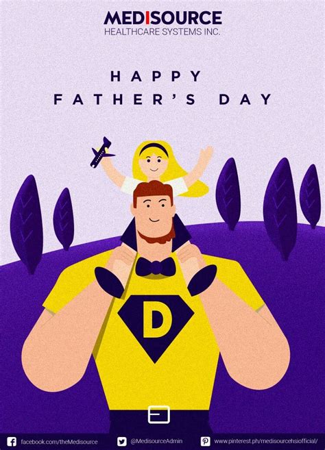 Happy Fathers Day Fathers Day Poster Happy Fathers Day Indian Illustration Social Media