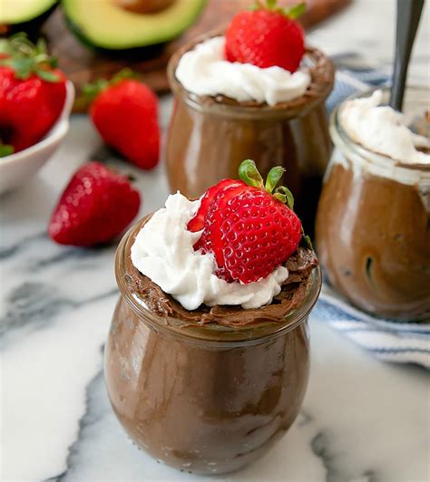 Chocolate Avocado Pudding Kirbies Cravings