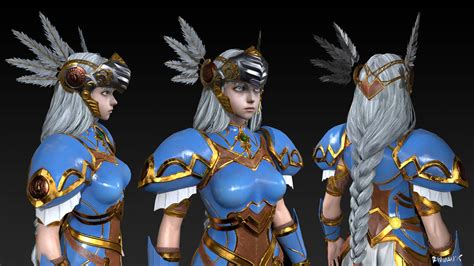 Valkyrie Profile Lenneth Wip Closeup By Meganerid On Deviantart