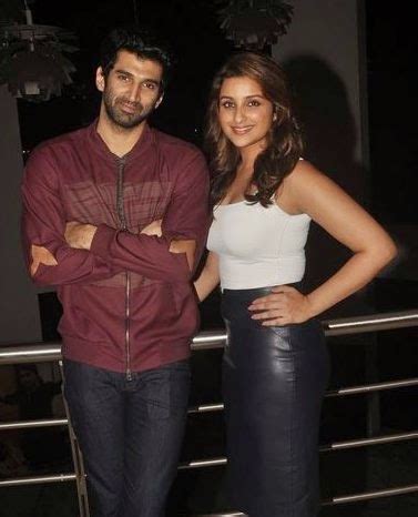 Parineeti Chopra Aditya Roy Kapur Snapped Promoting Daawat E Ishq