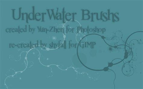 Underwater Gimp Brush By Shyfall On Deviantart