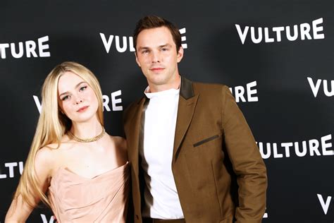 the great stars elle fanning and nicholas hoult at the 2021 vulture festival tom lorenzo