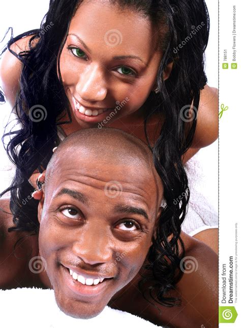 Happy African American Couple Stock Image Image Of Color