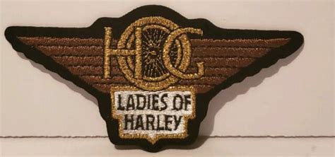 Harley Davidson Harley Owners Group Hog Ladies Of Harley Patch Ebay