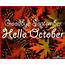 Hello October Goodbye Month Pictures  Images