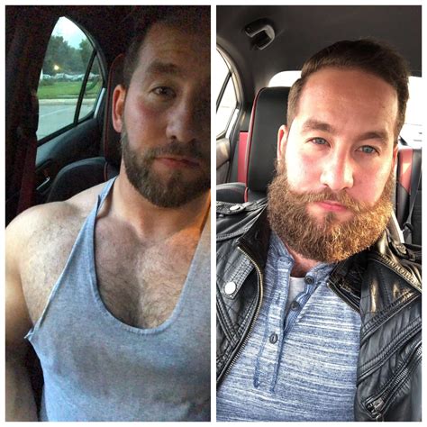 Beard Growth From 1 Month To 4 Months My Son Has Been Wanting Me To Grow It Out So I Figured I