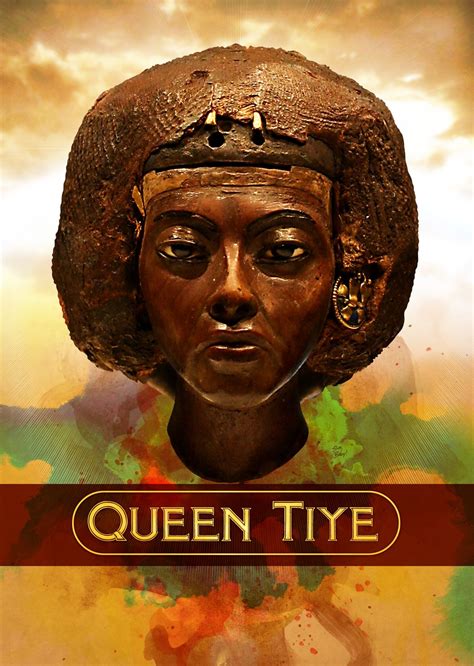 Art Queen Tiye Blackhistory Art Series 2k14 Day 19 Black History