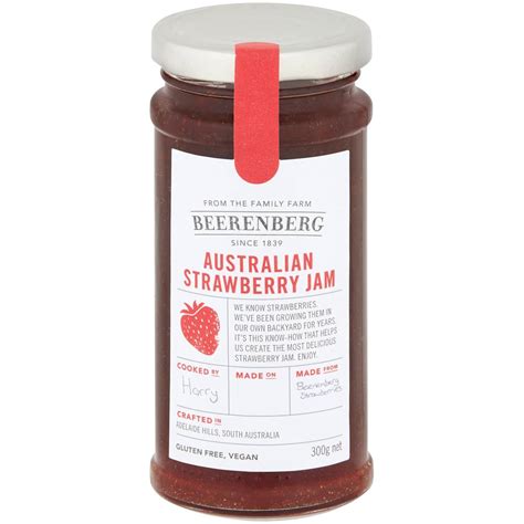 Beerenberg Strawberry Jam 300g | Woolworths