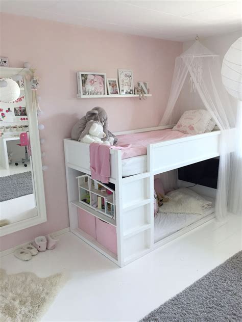For example, you can check out flaxandtwine for an inspiring description showing you how to customize the bed to make it more attractive and more playful. KURA bed. #kurabed #kurahack #kidsbed #kidsroom #pink #white #girlsroom #SharedGirlsbedroom ...