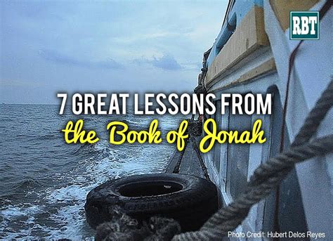 7 Great Lessons From The Book Of Jonah Book Of Jonah Bible Study