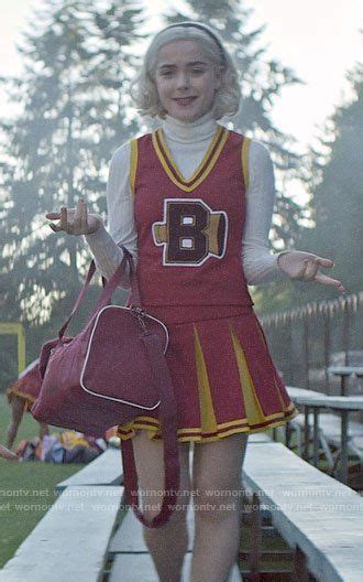 Sabrinas Cheerleader Outfit On Chilling Adventures Of Sabrina