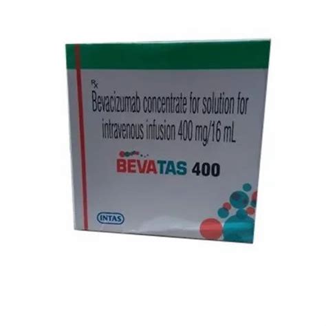 Bevacizumab 400mg Intas Pharmaceuticals Ltd Bevatas 400 Solution For