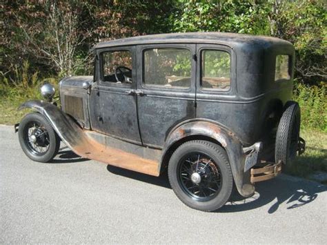 Buy Used 1930 Model A Ford Town Sedan Deluxe Fordor Barn Find Runs