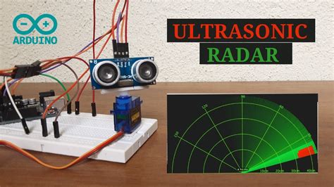 Radar Using Ultrasonic Sensor And Arduino Youtube
