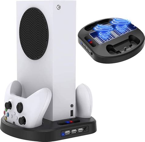 Xbox Series S Vertical Stand Station With Cooling Fan For Xbox Series S