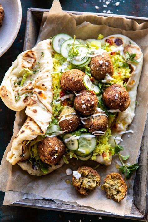 5 ingredient falafel, roasted veggies, and avocado sauce stuffed between pillowy garlic naan. Falafel Naan Wraps with Golden Rice and Special Sauce ...