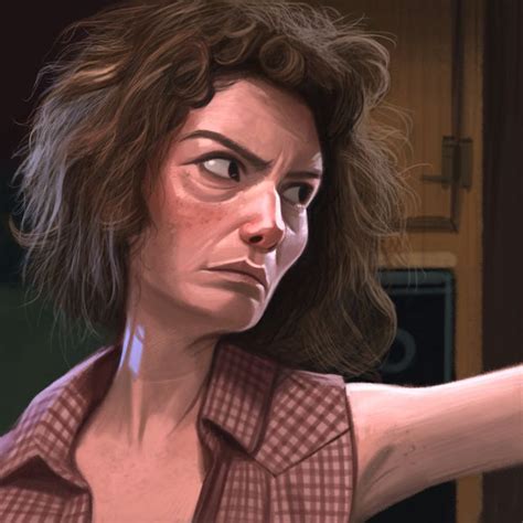John Connor S Foster Mom Terminator Character Illustration