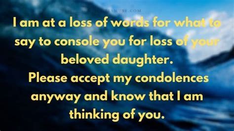 70 Words Of Sympathy For The Loss Of A Grown Daughter Quotes Muse