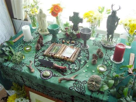 Pagan Altar Inspiration Wiccan Decor Witchy Room Ideas Witchy Ts