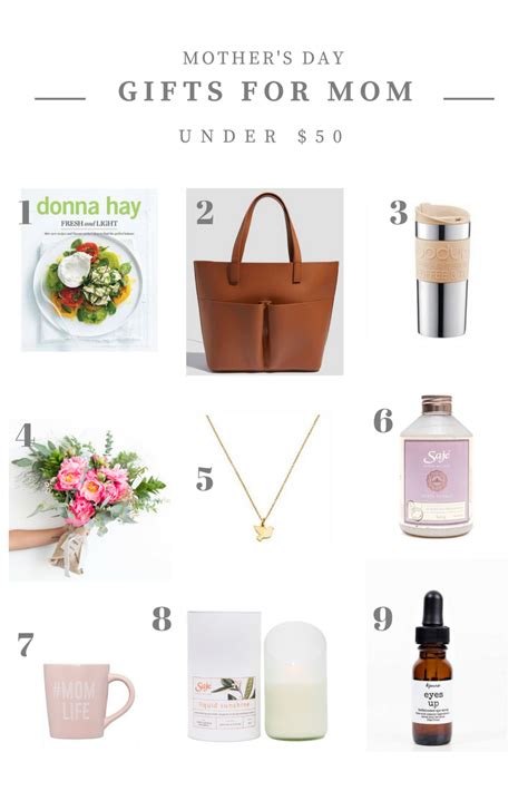 30+ best gifts for moms, even if she begs you not to spend money on her. Mother's Day Gift Ideas For Mom Under $50 - The Wild Decoelis